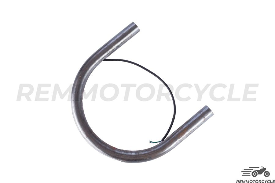 Tylna klamra motocyklowa z wyposażonymi płaskimi diodami diodami lub podniesionymi. 22 mm