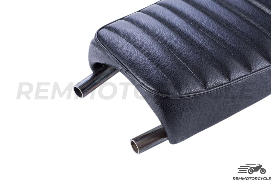 Racing Black Saddle + Long Flat Loop + LED Band