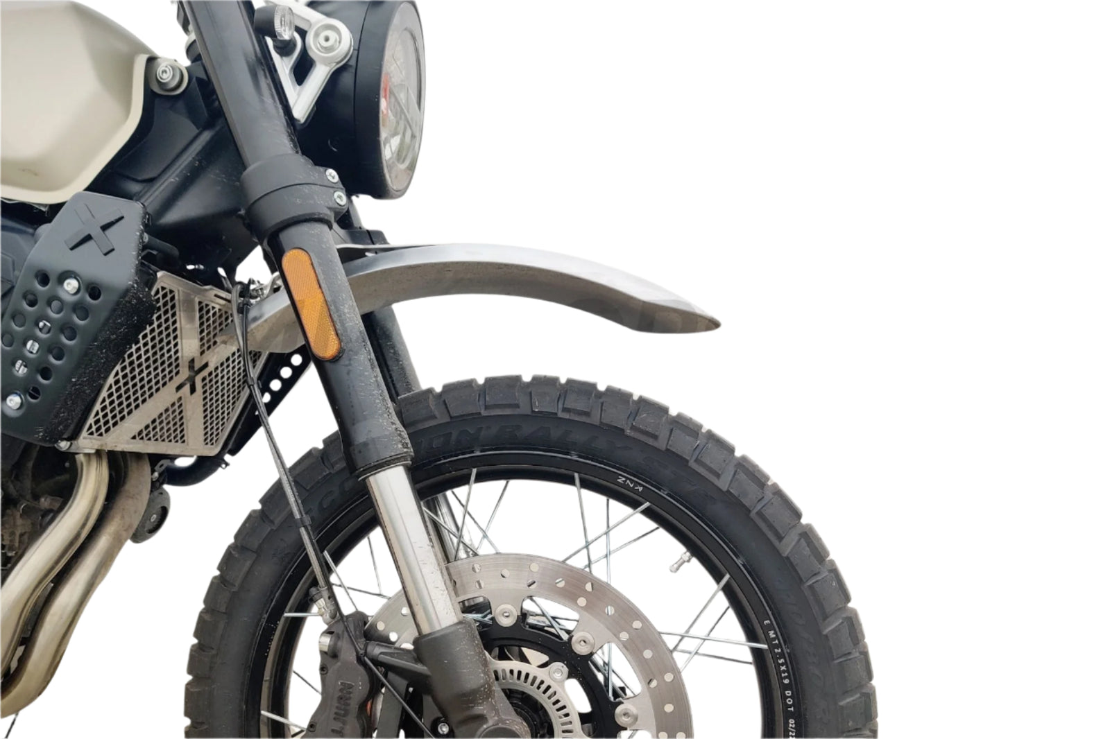 Brixton Crossfire Mudguard 500 High Aluminium