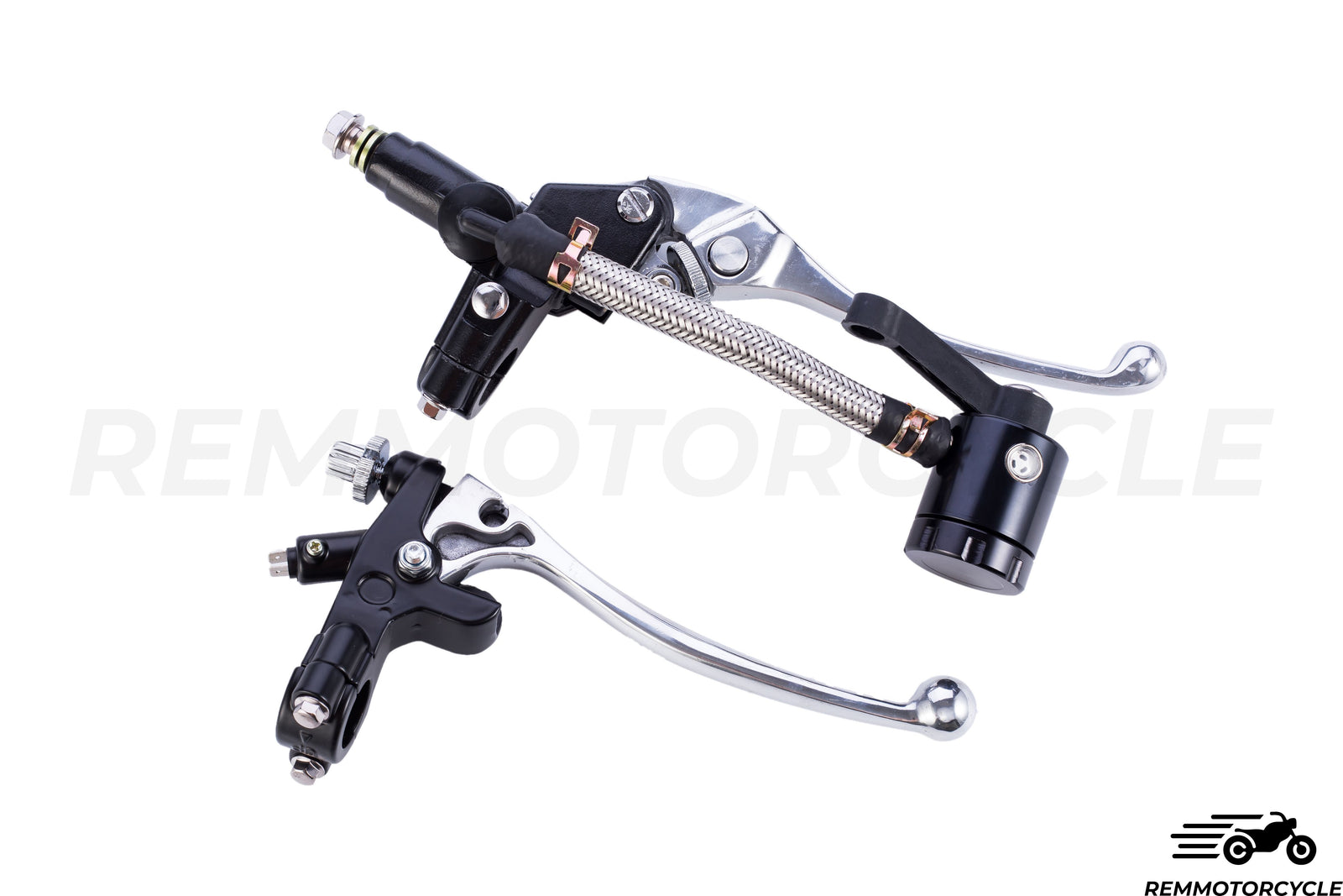 Zestaw dźwigni hamulcowej motocyklowej i wyścigi wyścigowe w stylu vintage wyścigi motocyklowe 22 mm