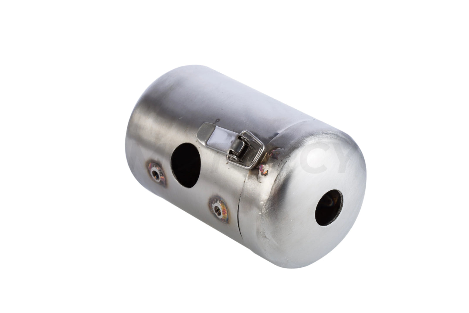 Boite batterie moto Ronde en aluminium - Remmotorcycle