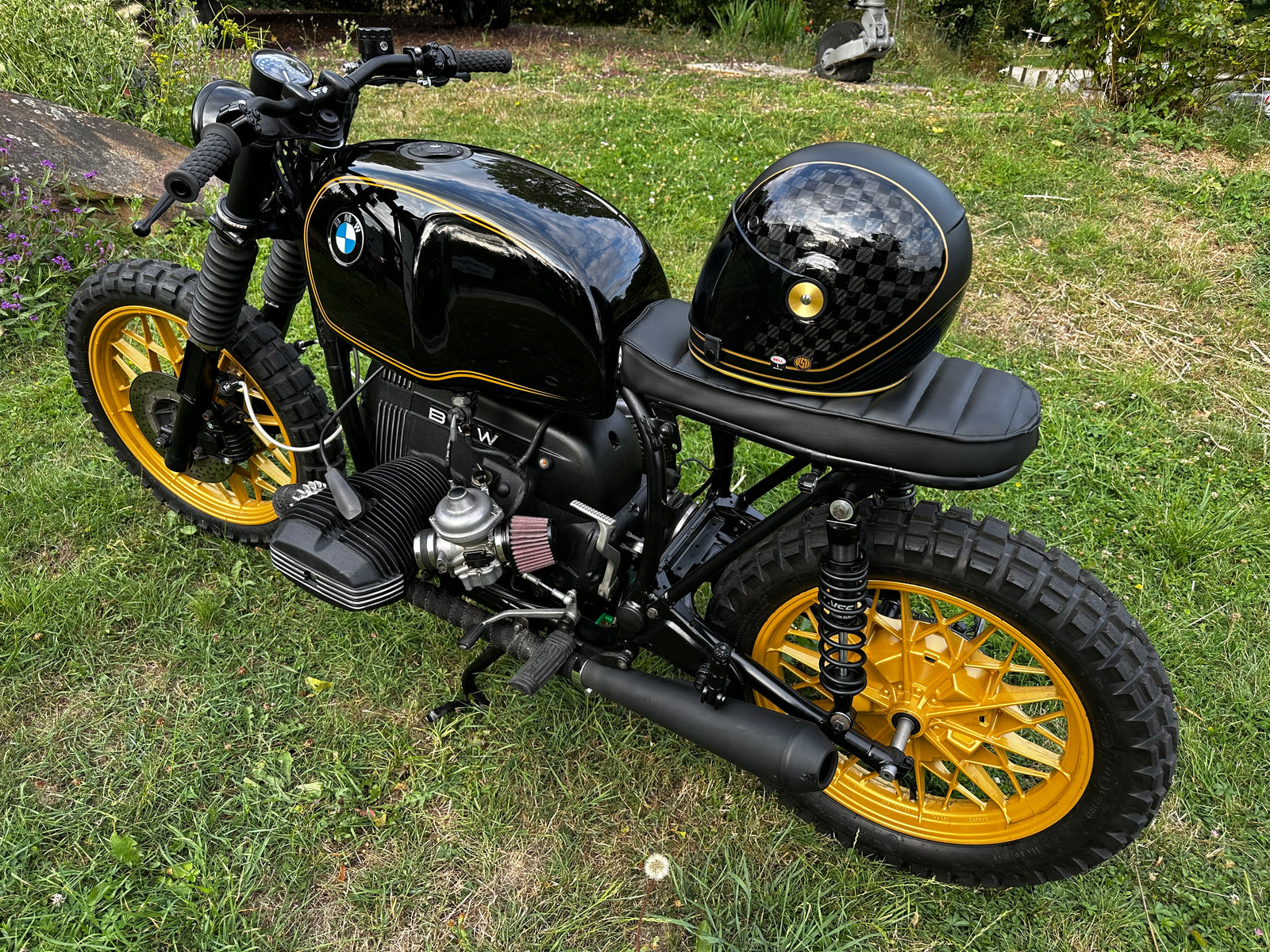 Scrambler BMW R100 de Maxime