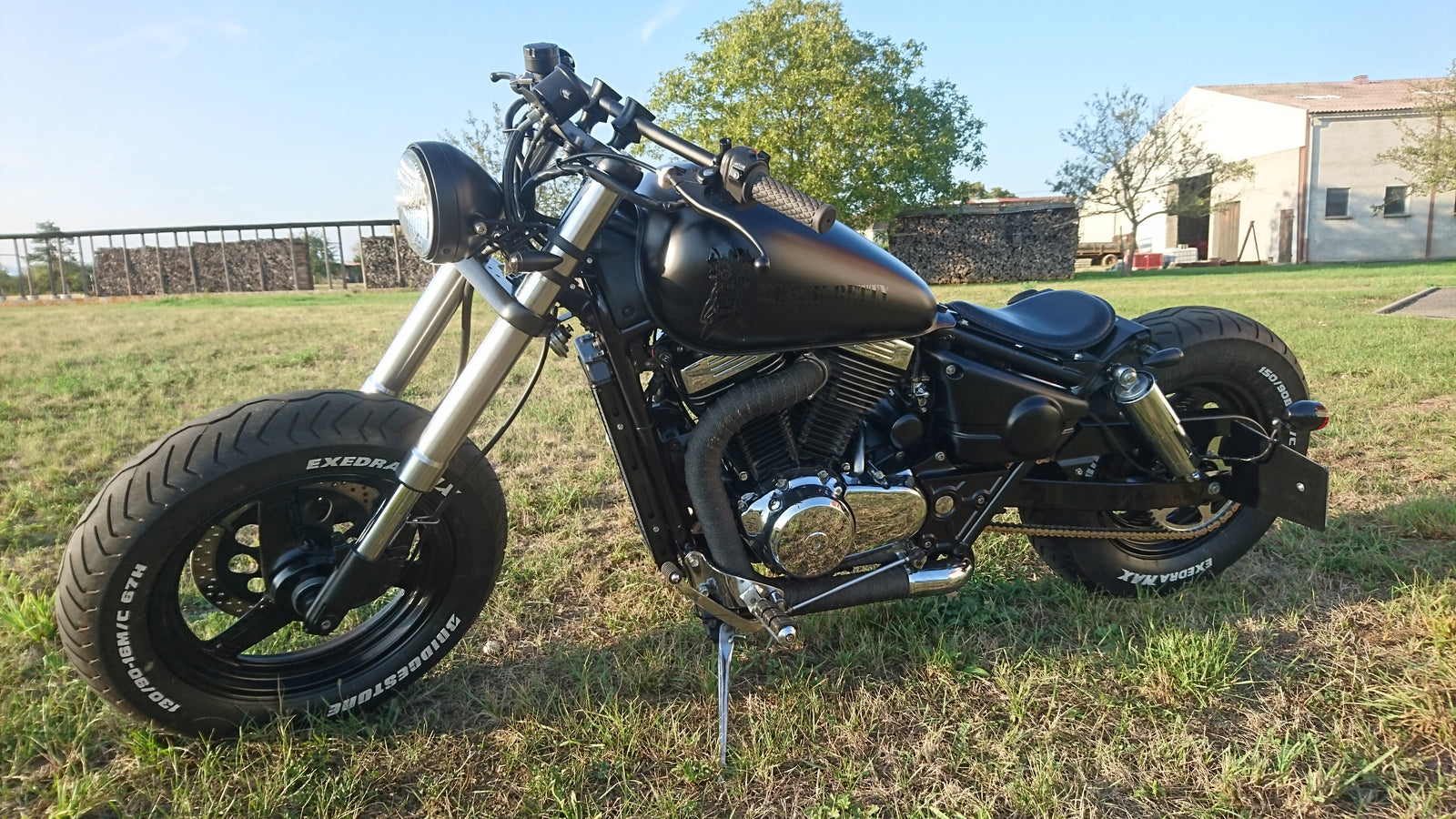 Vz800 marauder bobber de Djamel