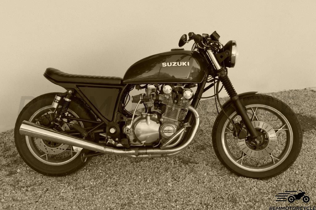 La Suzuki GS 850 de Luc