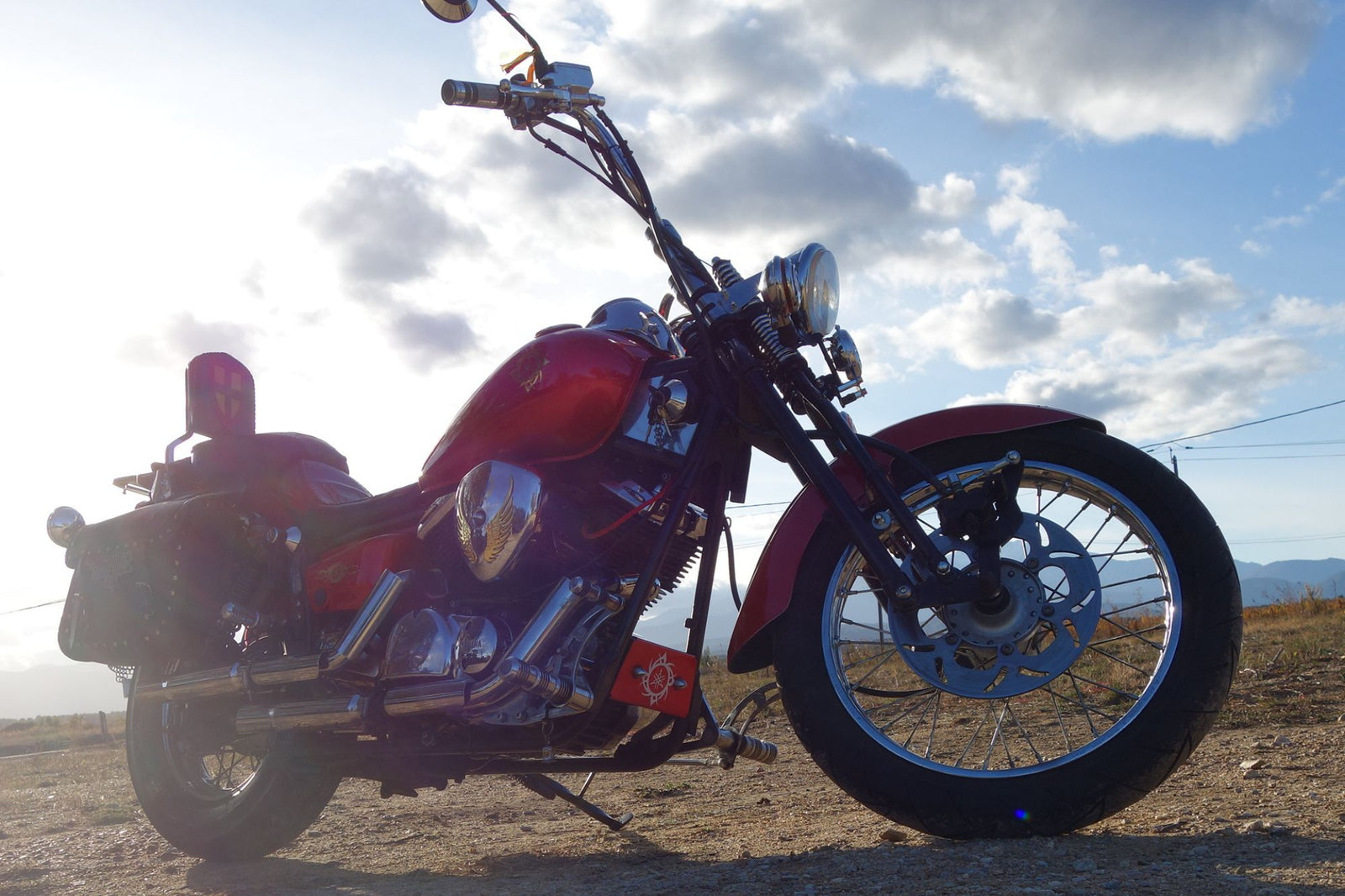 YAMAHA DRAGSTAR 125 CHOPPER DE JEAN