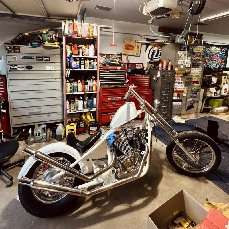 Chopper Shadow 600 Wydech