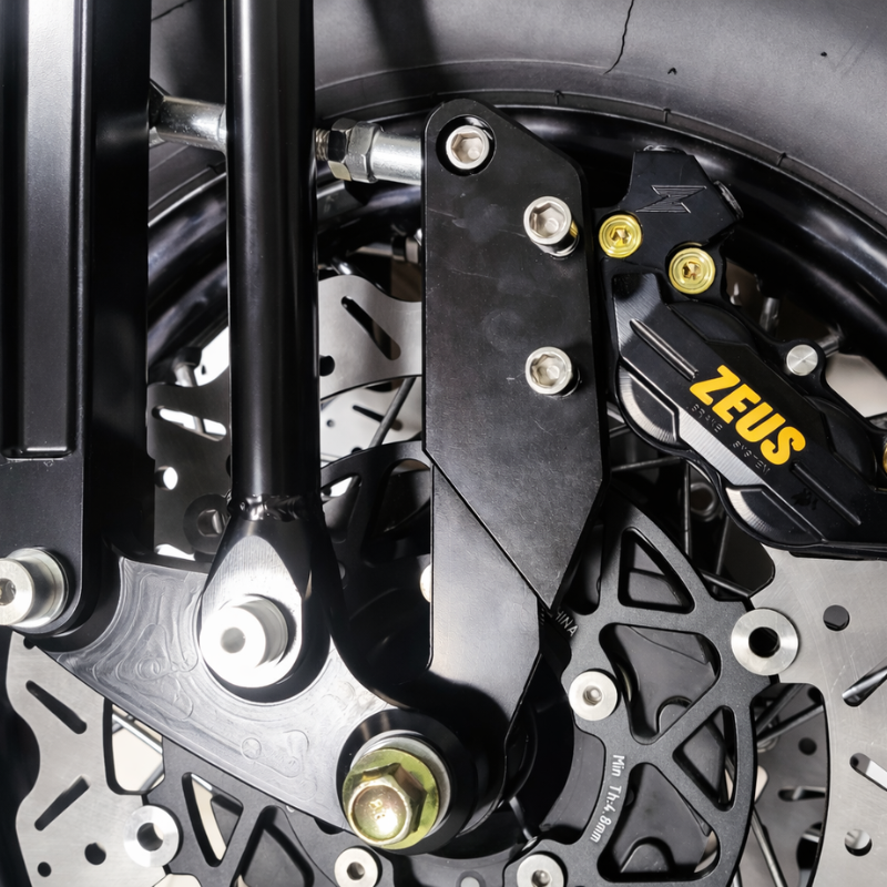 Aluminiowy widelec Springer CNC do Triumph Bobber