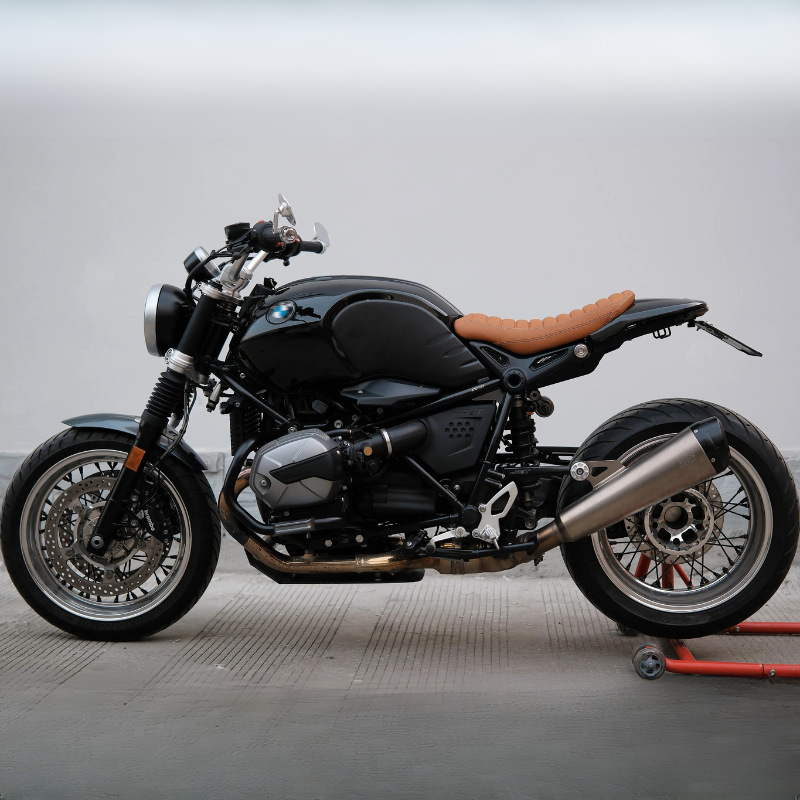 Krótkie siodło + BMW R Nine Saddle Cover