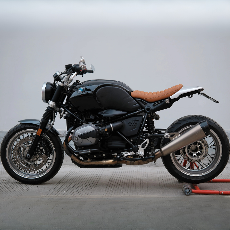 Krótkie siodło + BMW R Nine Saddle Cover