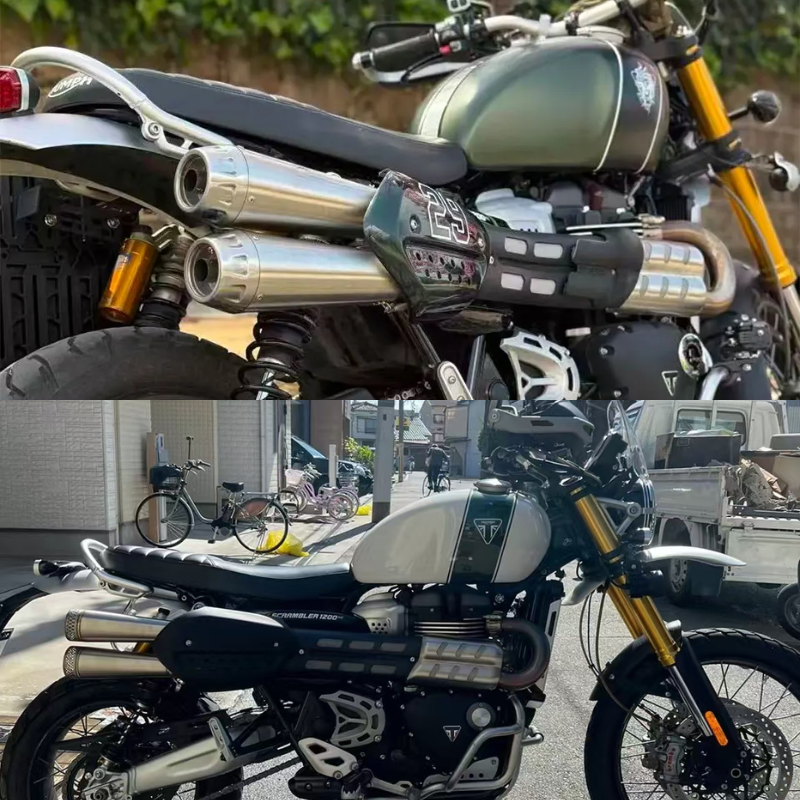 Triumph Scrambler 1200 XC xe x Wydech
