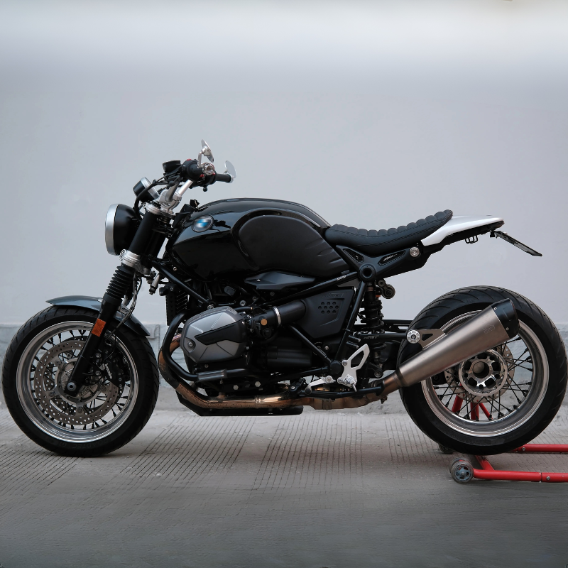 Krótkie siodło + BMW R Nine Saddle Cover