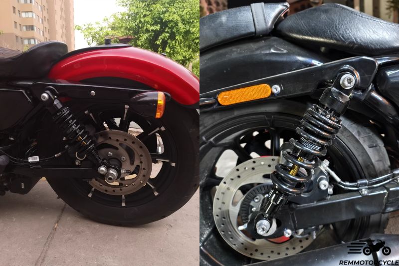 Amortisseurs réglables Harley Sportster