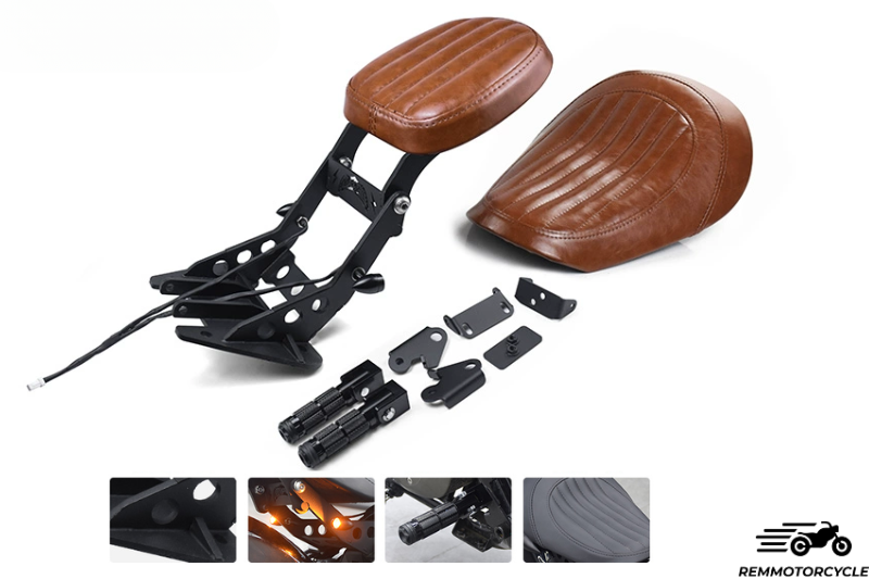 Siodło zestawu Benda Napoleon z pasażerami