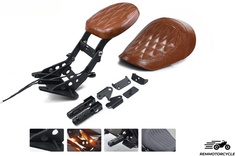 Siodło zestawu Benda Napoleon z pasażerami