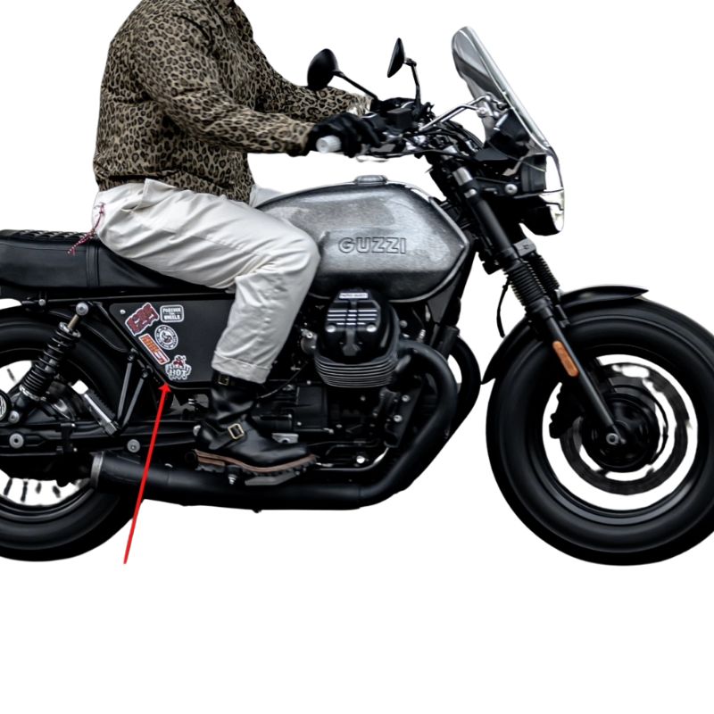 Caches latéraux Moto Guzzi V7 V9