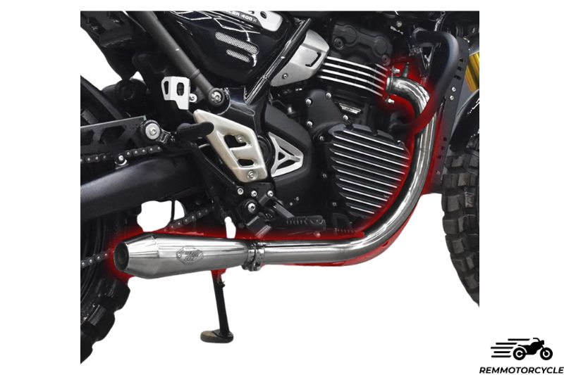 Echappement bas Triumph Scrambler 400 X