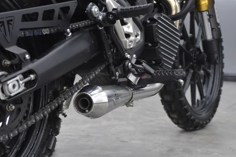 Echappement bas Triumph Scrambler 400 X