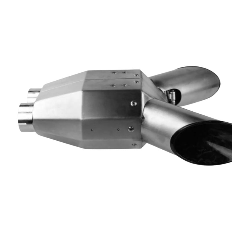 Echappement court double sorties BMW R Nine T