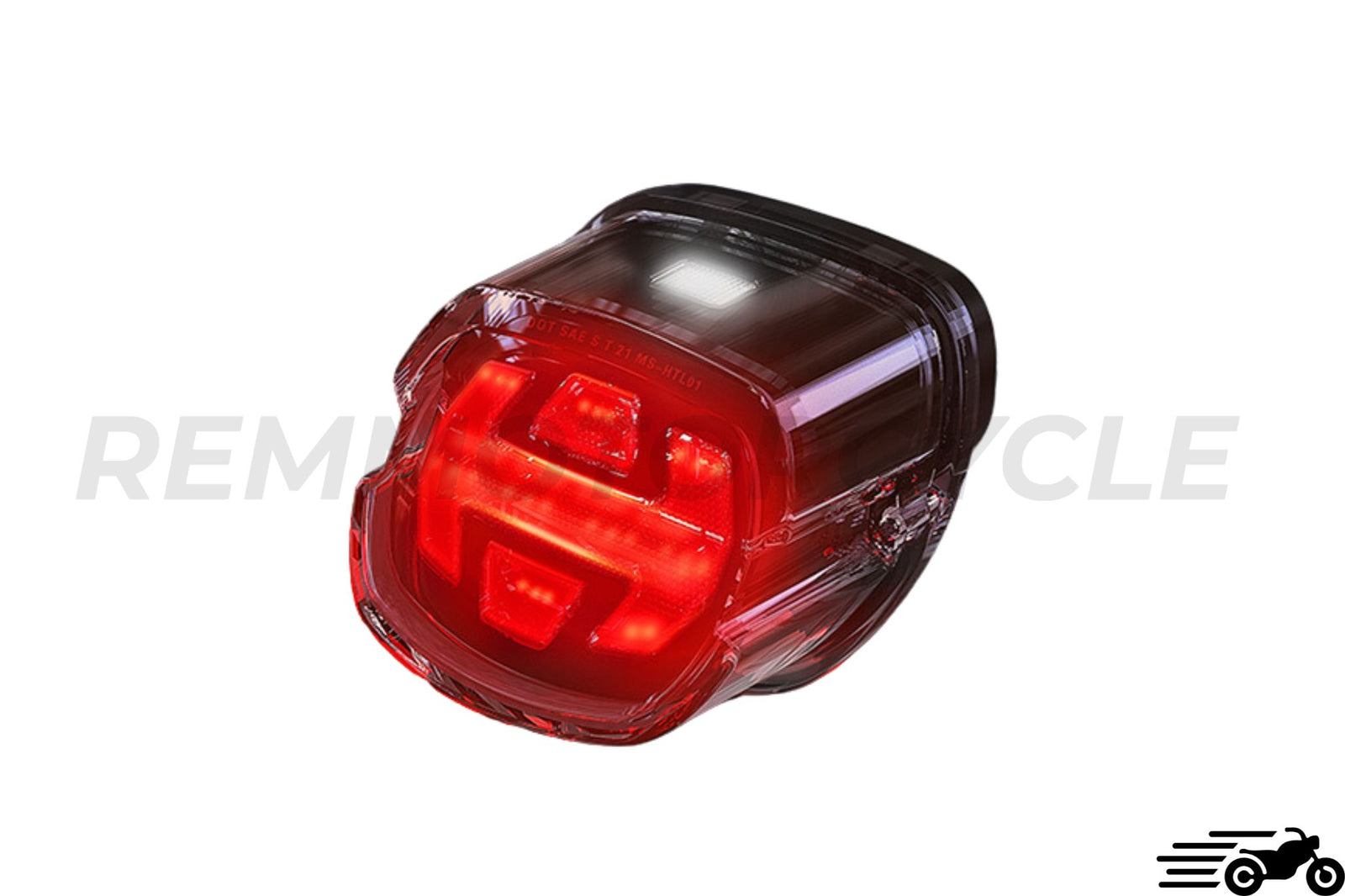 Tylne światło bije Harley Davidson