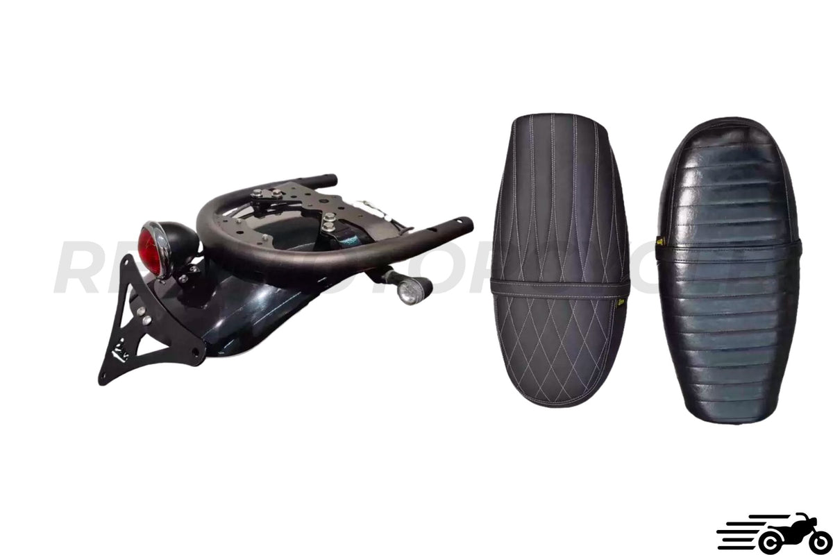 Zestaw siodłowy + pętla + tylne światło + Brixton Cromwell 1200 Wspornik płyty