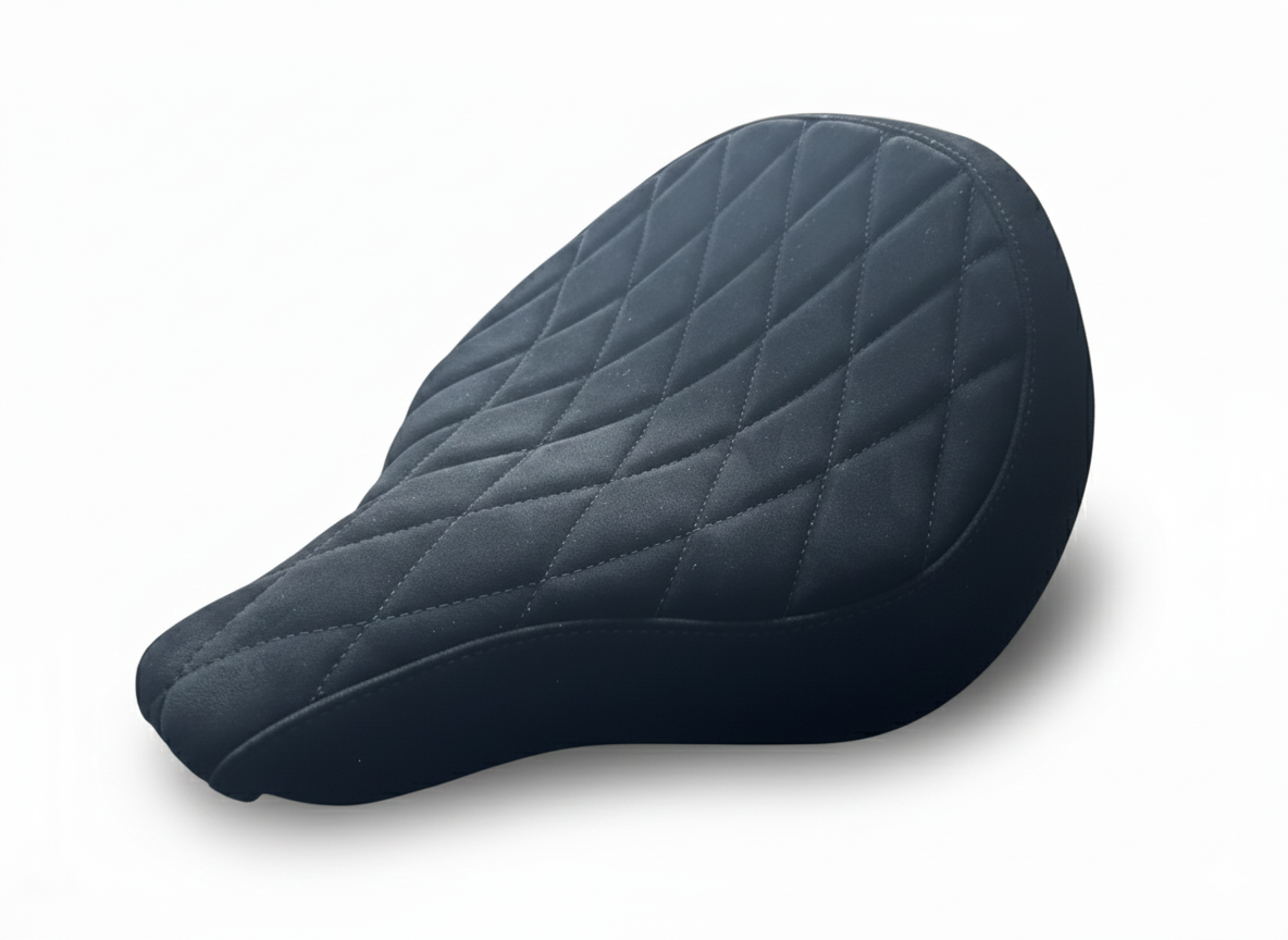 Second main Selle BMW R18 noir suède