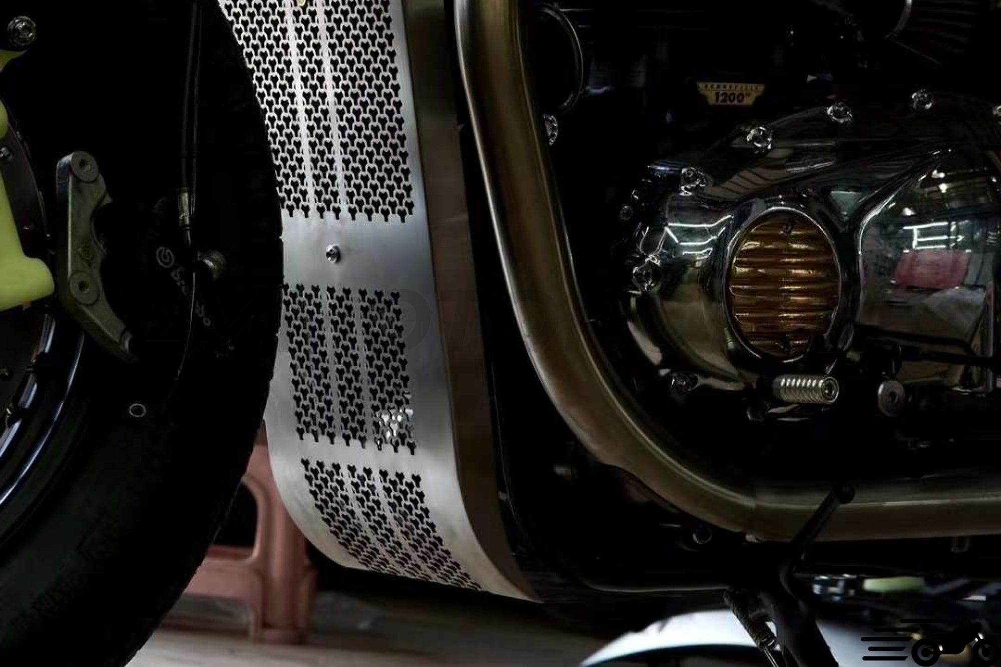 Grille protection radiateur Triumph Bobber