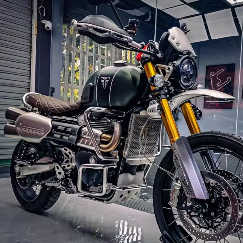 Grille protection radiateur Triumph XC XE