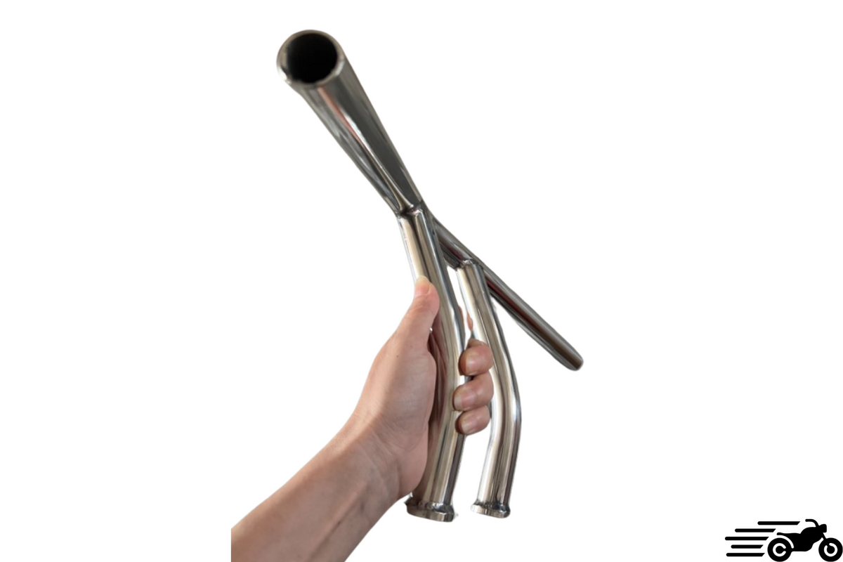 Chromowana kierownica TBAR 22MM