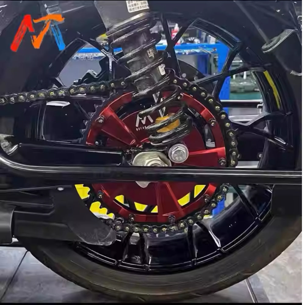 Zestaw do konwersji łańcucha aluminiowego Harley Touring 09-22