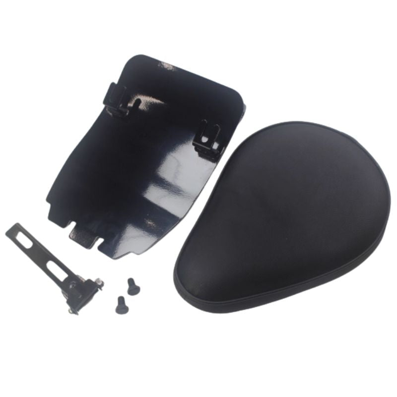 Kit selle arrière solo Yamaha Virago 125cc - 250cc Bobber Cuir Noir