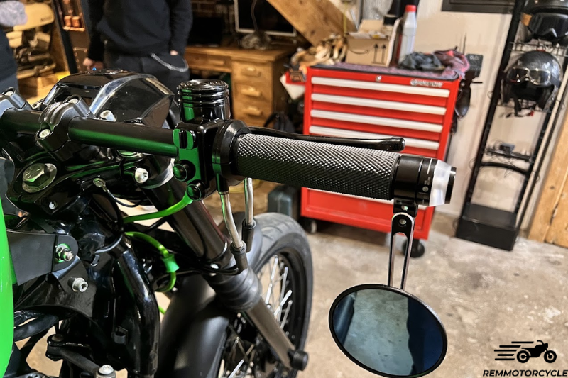 Leviers frein + embrayage commodos intégrés Remmotorcycle
