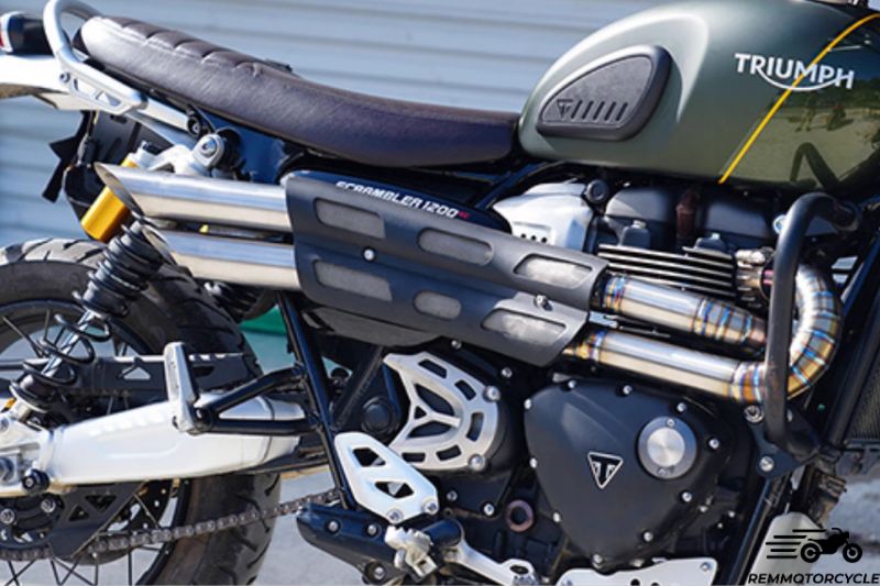 Ligne d'échappement Triumph Scrambler 1200
