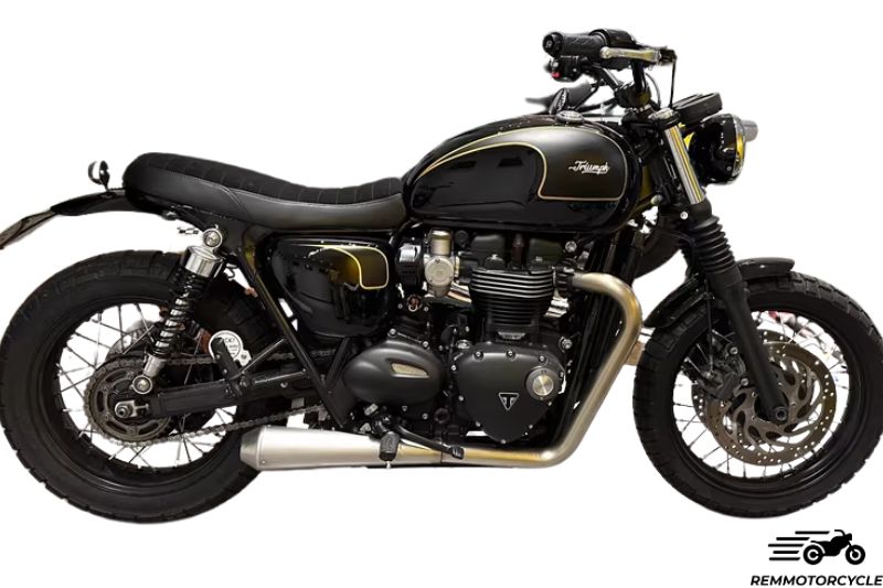 Ligne d'échappement complet Triumph Bobber T100 T120 Street Twin 900