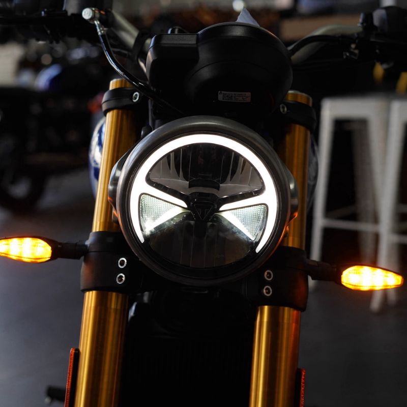 Module signature lumineuse feu de position Triumph Scrambler 400X