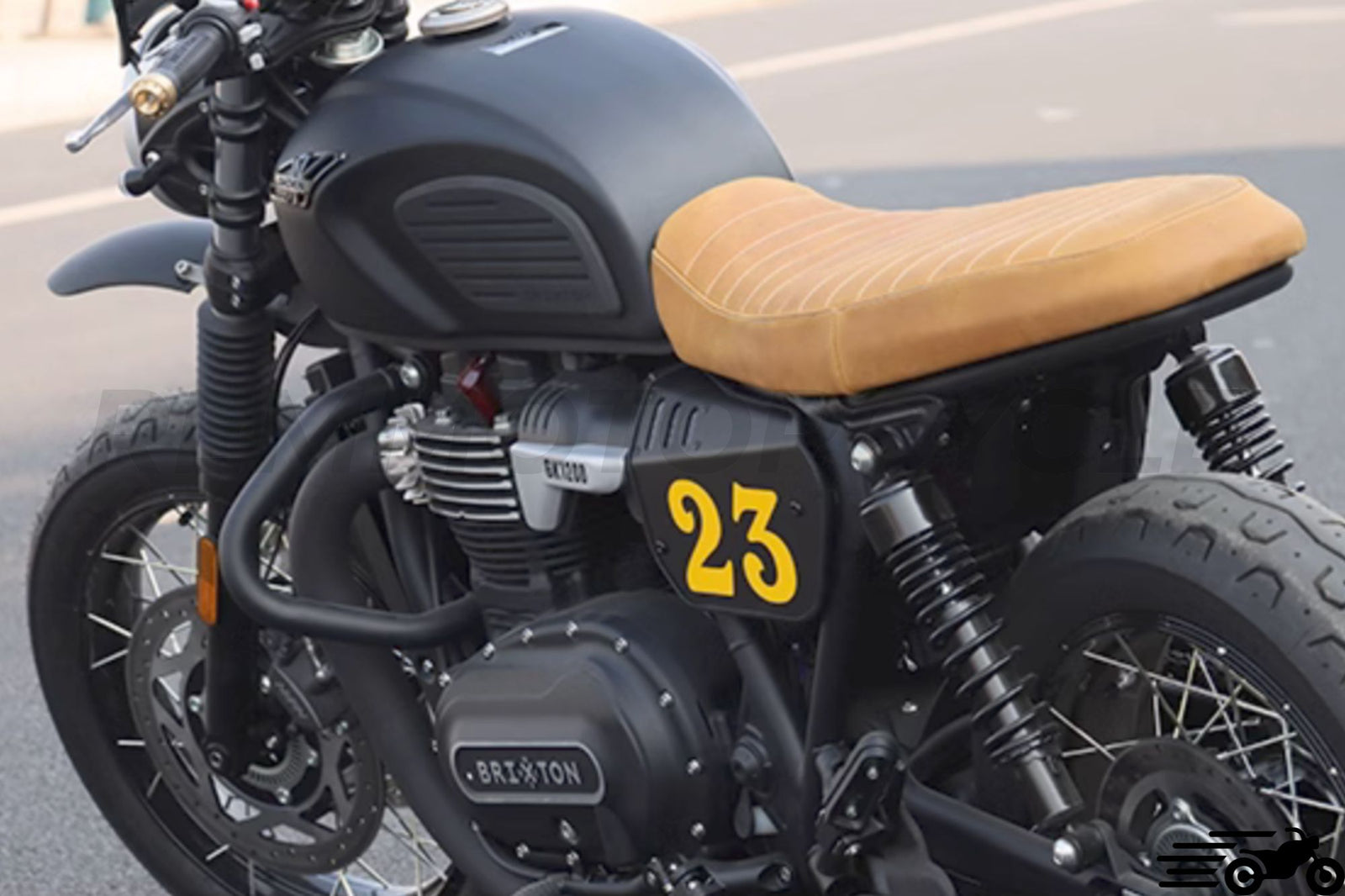 Brixton Cromwell 1200 tablicy boczne