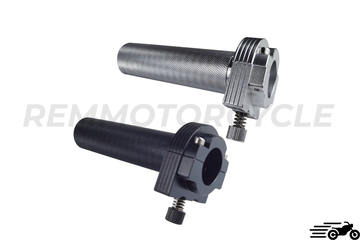 22 mm aluminiowy uchwyt akceleratora z 2 kablami