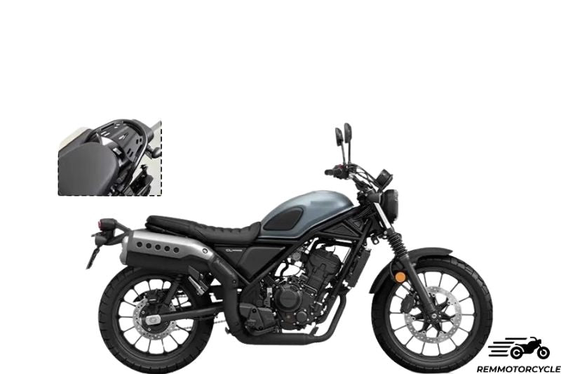 Porte bagage top case arrière Honda CL 500