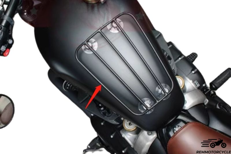 Porte baggage réservoir Triumph Bobber