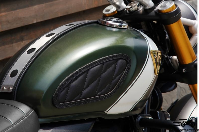 Protections latérales réservoir Triumph Scrambler 400 X