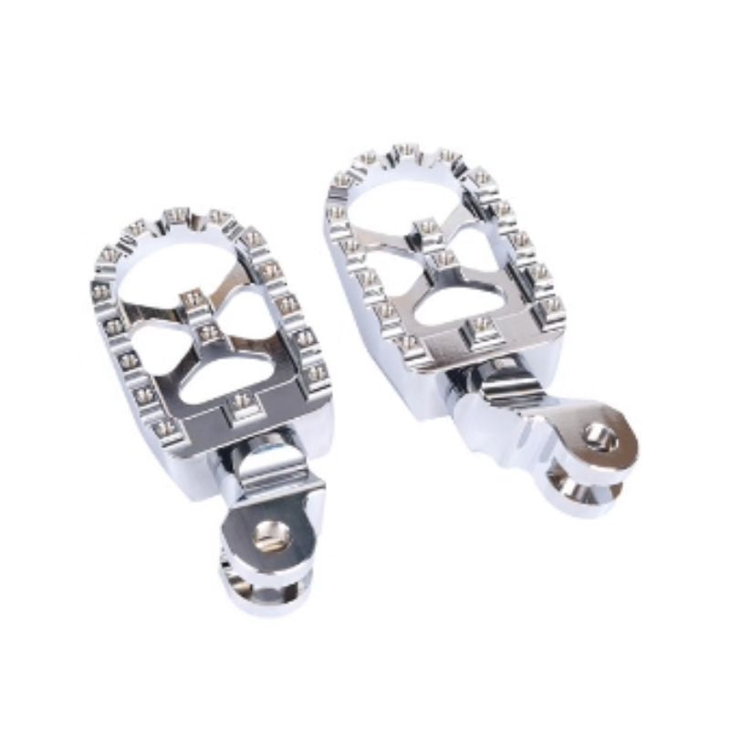 Reposes pieds aluminium plats Triumph Bonneville