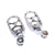 Reposes pieds aluminium plats Triumph Bonneville