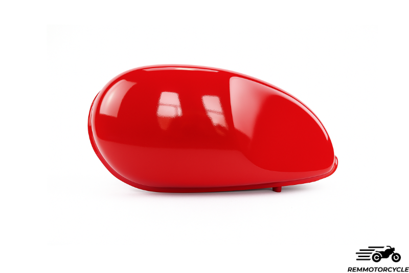 Jasnoczerwony zbiornik na kawę Racer