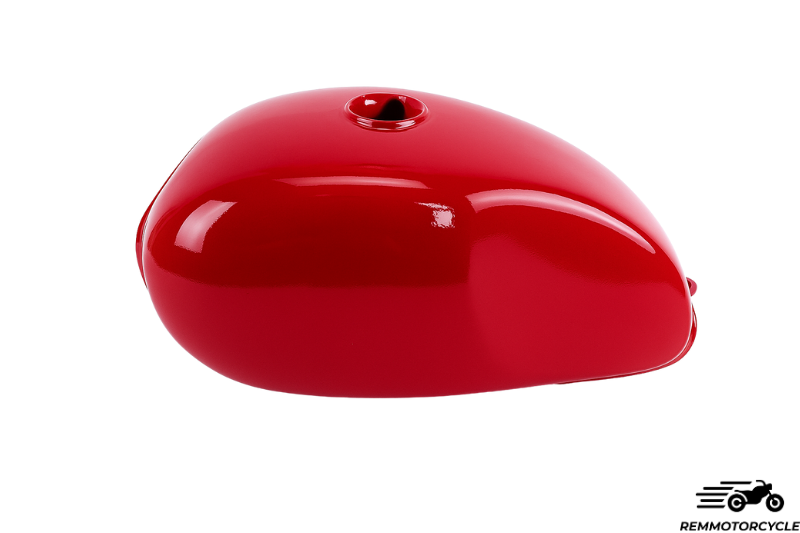 Jasnoczerwony zbiornik na kawę Racer