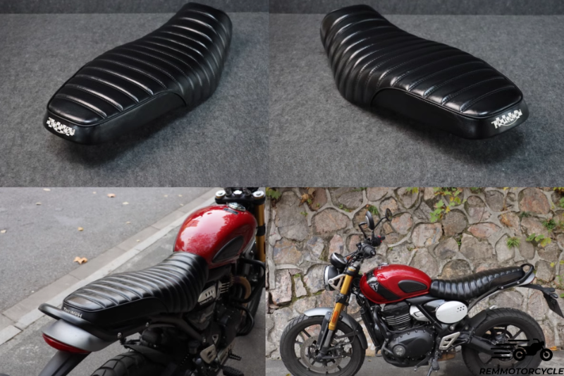 Selle Triumph Speed 400 Scrambler 400X noir