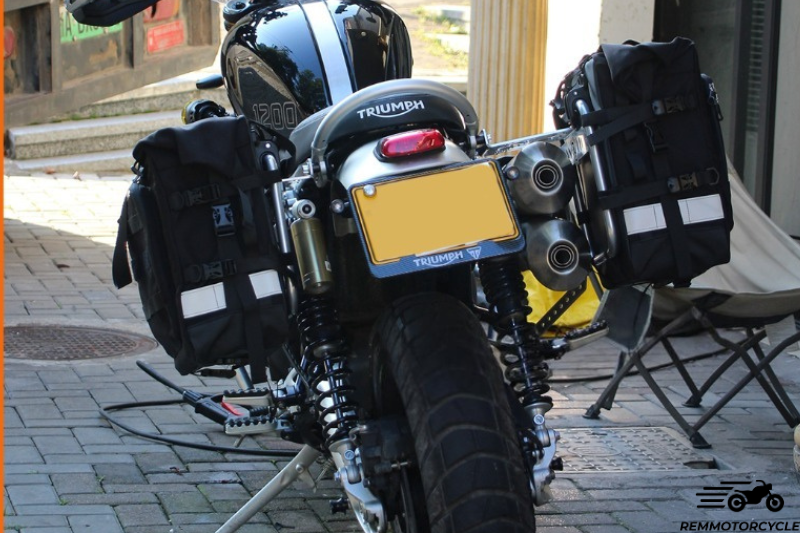 Torba plus Triumph Scrambler 1200 Wsparcie