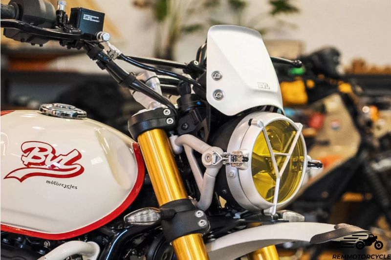 Saute vent BVL Aluminium Triumph Scrambler 400x