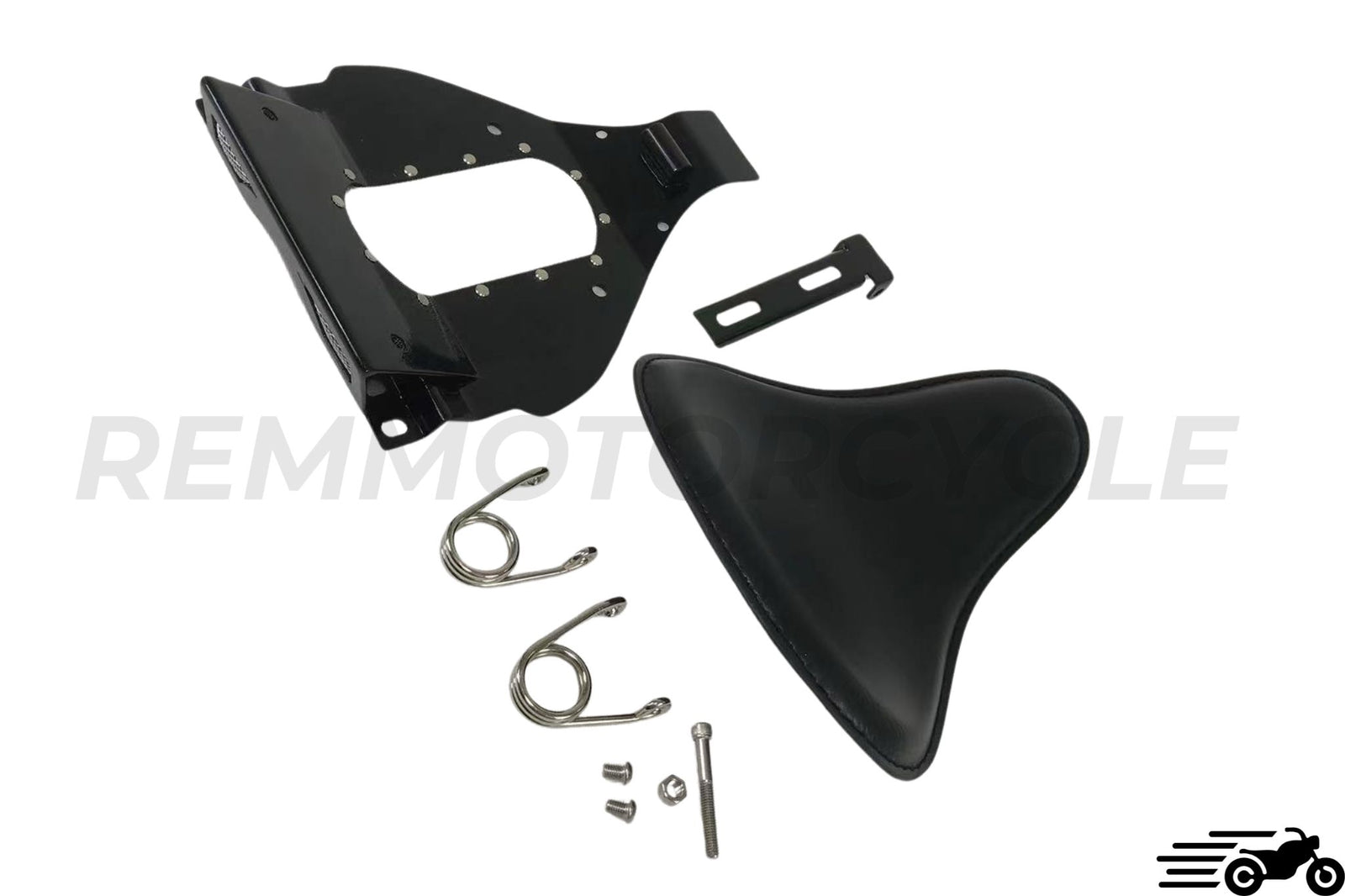 Solo Saddle + Harley Davidson Softail Support