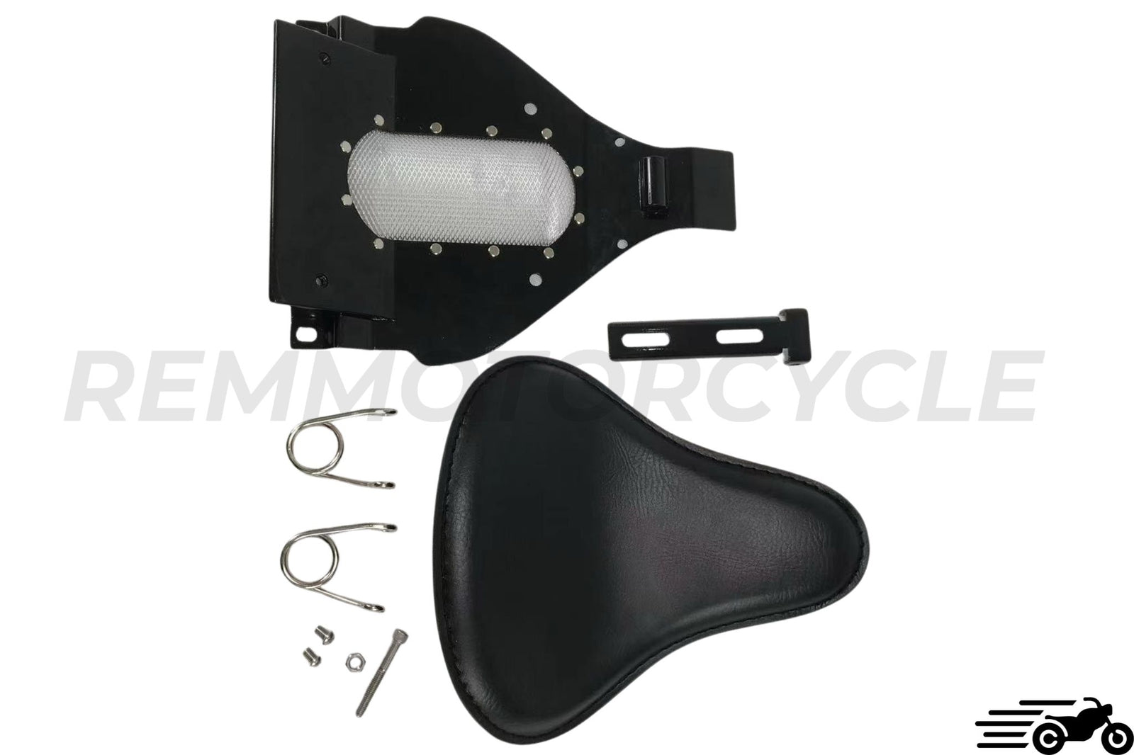 Solo Saddle + Harley Davidson Softail Support