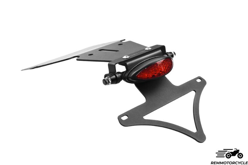 Support de plaque feu cligno mini LED intégrés Tiumph T100 T120
