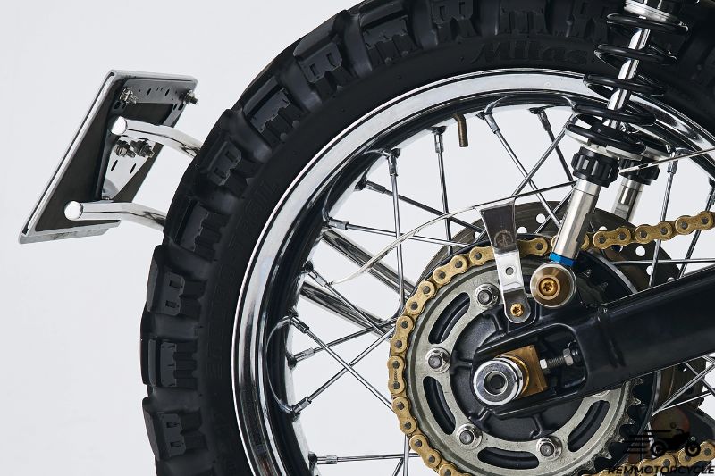 Support de plaque lèche roue Triumph T100 T120 Street Twin Srambler 900